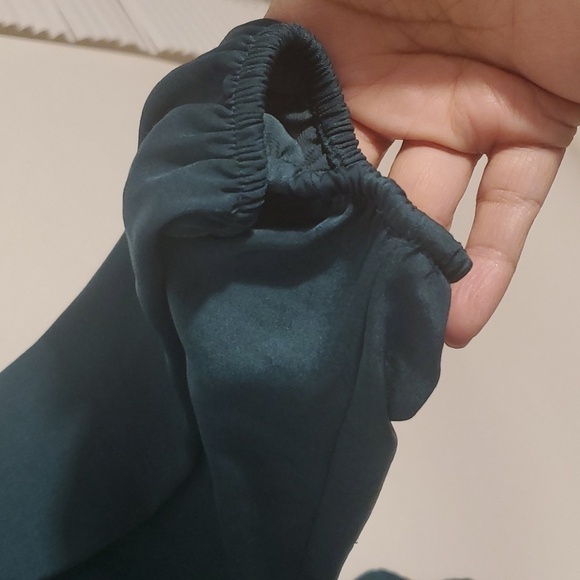 Old Navy Hunter green pull over blouse Size Large Tall - Picture 12 of 12